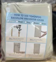 Insulated Backflow preventer cover. 30” W X 24”H.
