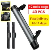 new Back Seat Organizer Car Trash Can Waste Basket Storage Garbage Bag Organizer