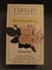 New Vintage Yardley Bath Shoppe 3.5 oz Skin Conditioning Bar Soap Delicate Rose