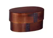 Sakai Sangyo Kiso Hinoki Small Form Menpa 2 Tiers Dining Table Meals Lunch