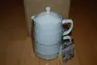 Hearth & Hand with Magnolia Cream Coffee Pot and Mug Set Teapot
