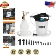 Portable 2L Vacuum Brake Fluid Extractor for Effortless One-Person Operation