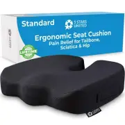 5 STARS UNITED Seat Cushion for Desk Chair - Tailbone, Coccyx Sciatica Pain R...