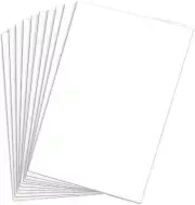 30 Sheets White Sticky Foam Sheets-Foam Tapes Double Sided Adhesive Foam Sheets