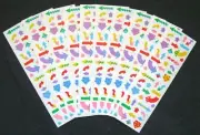 Mrs Grossman Ten Sheets 'Arrow' (1993) Stickers - New off Rolls. Free Shipping