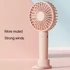 1 Set Mini Usb Fan Lower Noise Cool Down Space-saving Mini Usb Fan Dense Grille