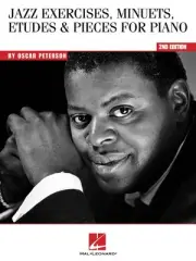 Oscar Peterson Jazz Exercises Piano Music Intermediate Lessons Book