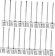 BCOATH 20pcs Pump Ball Needle Set Inflatable Pump Accessories Mini Portable Inflatable Nozzle Inflator Nozzle for Balls