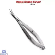 Dental Noyes Spring Action Medical Scissor Curved Ophthalmic Surgical Scissors