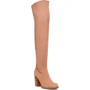 Kelsi Dagger Brooklyn Logan Over the Knee Boot in Mauve at Nordstrom, Size 8.5