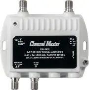 Channel Master Ultra Mini 2 TV Antenna Amplifier, Signal White