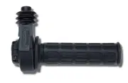 Domino Daytona throttle handle black for two-cylinder