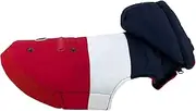 Huskimo Mt Buller Dog Coat, Navy/Red, 33cm