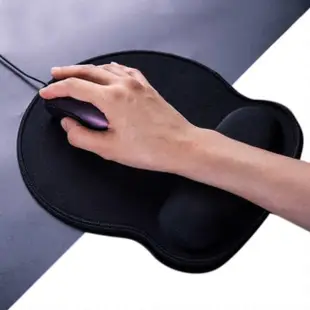 【京都百貨】人體力學記憶手腕墊連滑鼠墊(凝膠腕墊 Mouse Pad 鼠標手腕支撐墊 電競 工作 打字 logitech)