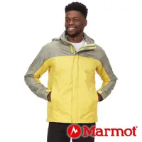 在飛比找蝦皮商城優惠-【Marmot】男單件式防水連帽外套『萊姆黃/岩蘭綠』415