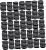 200pcs Chin Strap Toggles Black Lanyard for Anti-slip Hook for Running Cycling Hiking