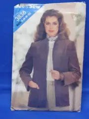 See & Sew Butterick Pattern 3836 Jacket Size 8 10 12 Uncut