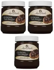 Laura Secord Spread Dark Chocolate 600g (3 Pack)