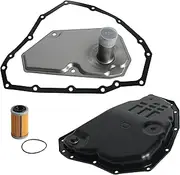 Engine Oil Pan + Transmission Filter Oil Pan Gasket Kit Compatible With Nissan Versa/Versa Note/Sentra #RE0F11A JF015E 313903JX0A