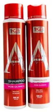 Argan and Açai Pos Progress Shampoo and Conditioner Hair Maintenance 2x500ml 1Ka