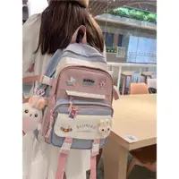在飛比找ETMall東森購物網優惠-日本小學生女孩護脊減負兒童書包