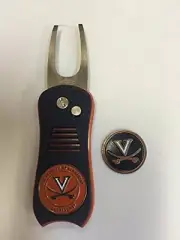 Virginia Cavaliers Switchblade Divot Tool, BONUS Marker, NEW