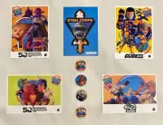 SDCC 2024 Hasbro Pulse Booth Buttons & Postcards - Transformers/GI Joe/D&D/Magic