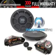 MOREL VIRTUS NANO 602 6.5" SHALLOW MOUNT COMPONENT SPEAKERS TWEETERS CROSSOVERS