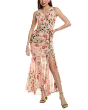 Eliza J Chiffon Maxi Dress