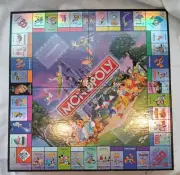 2001 Monopoly Disney Princesses Edition Replacement Board Only