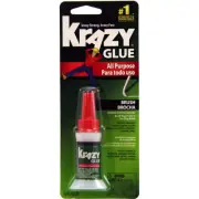 Instant Krazy Glue Super Strength Cyanoacrylate All Purpose Brush On 5