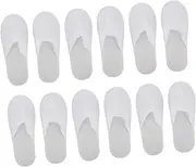 GANAZONO 20 Pairs Disposable Nap Cloth Slippers Perfect for Home Hotel Parties Lightweight Comfortable
