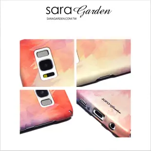 【Sara Garden】客製化 全包覆 硬殼 蘋果 iPhone6 iphone6s i6 i6s 手機殼 保護殼 渲染粉紫