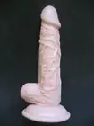 19.9 cm Veined Throbbing Cock Dildo Penis Waterproof Suction Cup