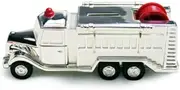 Silver Plated Fire Engine Money Box