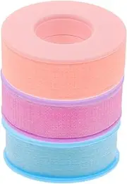 DRESSOOS 3 Pack Non-woven Eyelash Extension Tape Breathable Skin-friendly Lash Tape for Diy for Lower Lashes Eyelash Gluing