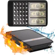 Fireproof Coin Collection Book Holder for Collectors, 300 Pockets Coin Collectio