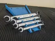 #ax511 NEW Snap-On Tools 4pc SAE Flare Nut Line Wrench Set
