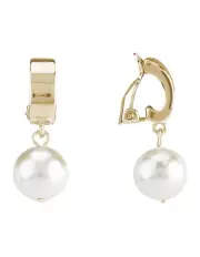 [Barcs] Grace Clip Earring in Ivory