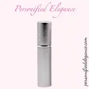 NEW Elegant Mini Silver Crystal Travel Perfume Atomizer 5mL