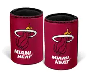 NBA Basketball Miami Heat Can Cooler Stubby Holder
