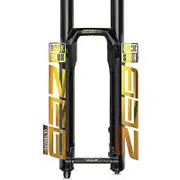 Otwoo Readu 2021 Rockshox Zeb Ultimate Mountain Bike Front Fork Decals Bicycle Front Fork Stickers B Bright gold