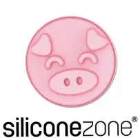 在飛比找momo購物網優惠-【Siliconezone】施理康耐熱粉紅小豬8吋造型大蛋糕