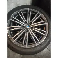 在飛比找蝦皮購物優惠-BMW 320i 原廠中古鋁圈+胎18/112/5孔