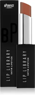 [Bperfect Cosmetics] BPerfect Lip Library Satin Cream Lipstick Color Last Kiss 3 g