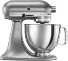 KitchenAid KSM150PS Artisan Series 5 Quart Tilt Head Stand Mixer, Contour Silver