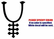 Alchemy Amalgamation Symbol Graphic Die Cut decal sticker Car Truck Boat 12"