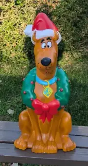 Cracker Barrel 24" Scooby Doo Lighted Christmas Blow Mold Decoration - Brand New