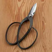 "SAHO" Kyo-Tsushima Type Garden Shears for Right Hander 195mm Aogami Steel Edge