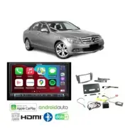 Alpine iLX-702D Stereo Upgrade for Mercedes C-Class 2007-2012 W204 NON AMP